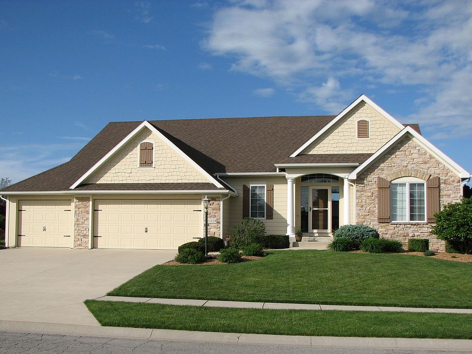 Front of home.