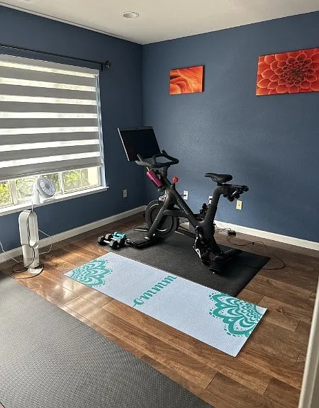 Bedroom 2 that can double for exercise room