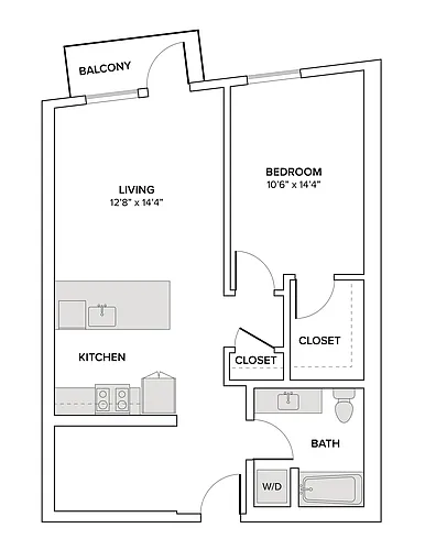 Floor plan A03D