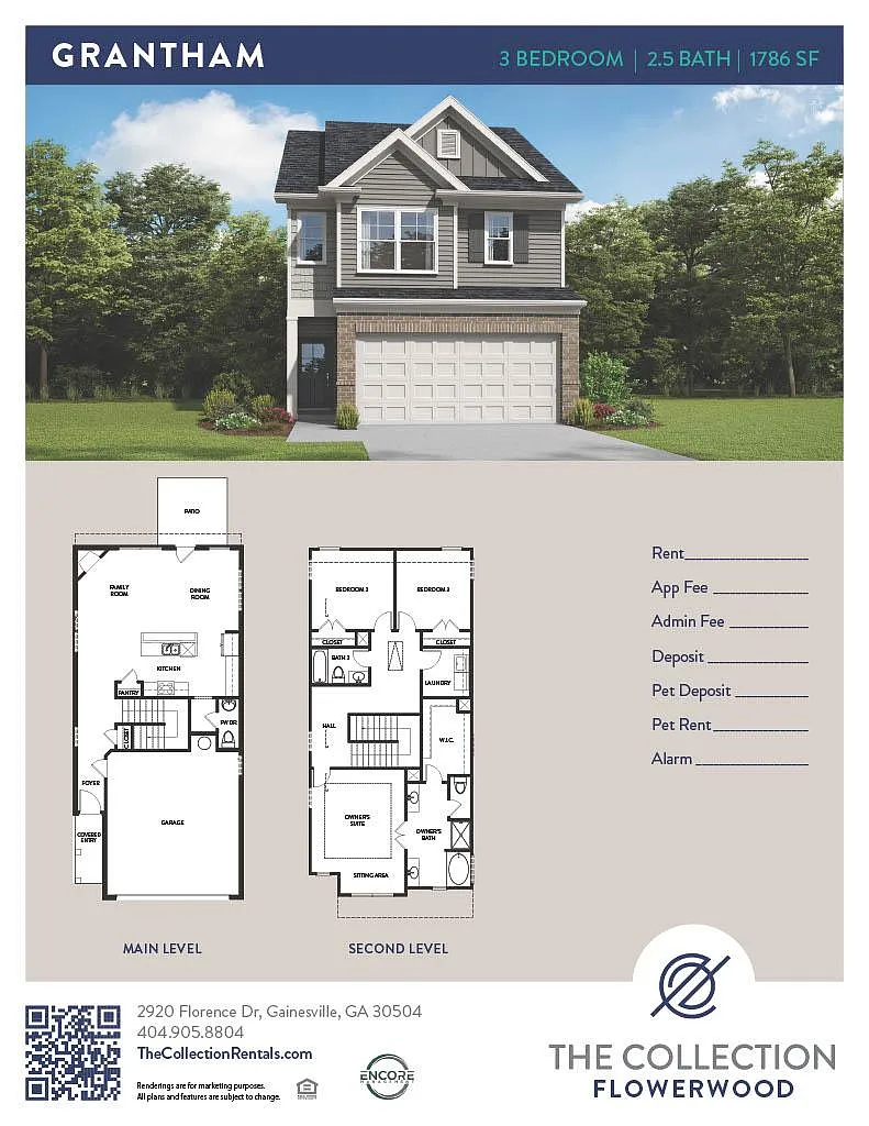 Floor plan Grantham