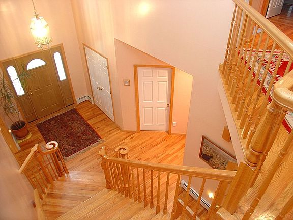 Double height foyer.