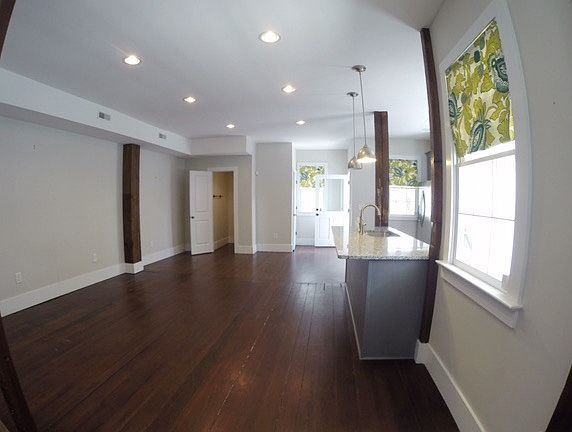 Living Area and Back Door