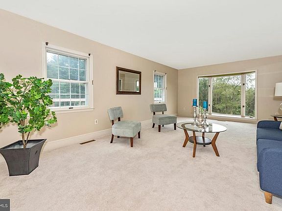 Massive living room with tons of light!