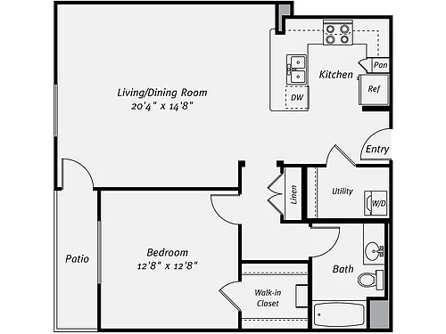 Floor plan AF7