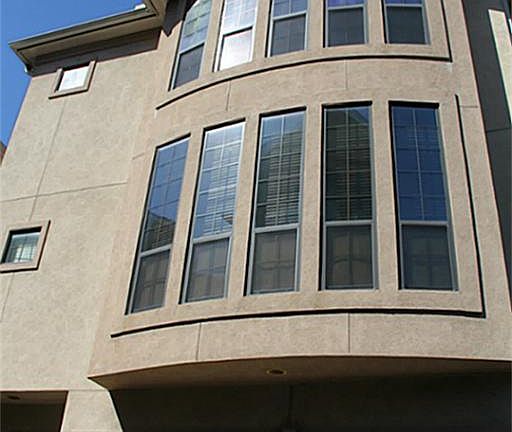 Close up of front elevation. House is close to I-10, Memorial Park, Downtown and Washington Corridor