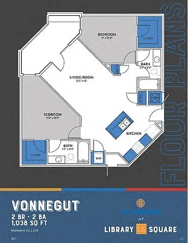 Floor plan Vonnegut