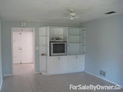 Family Room with built-ins