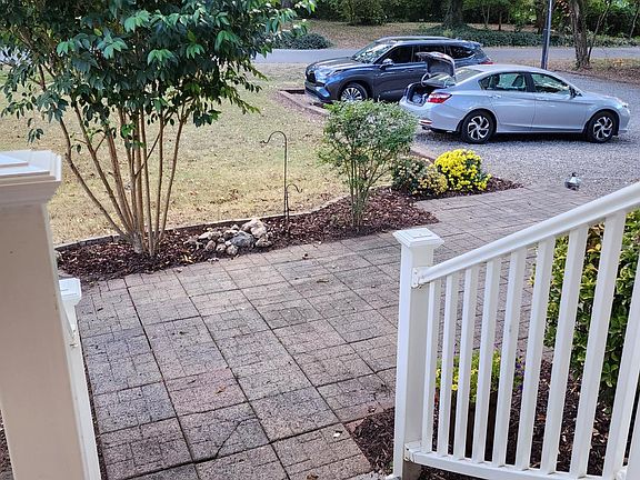 FRONT PATIO AND PORCH