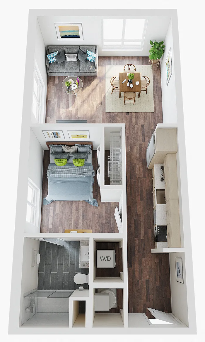 Floor plan Bradford