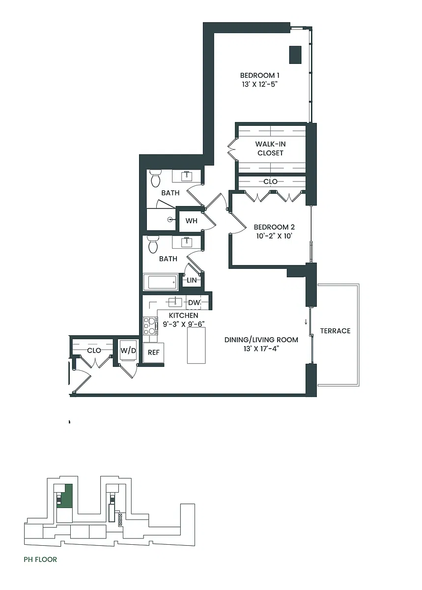 Floor plan C12P