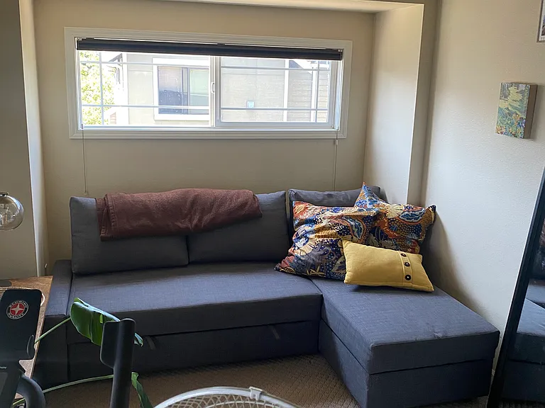 Guest room for extra roommate, storage or office.