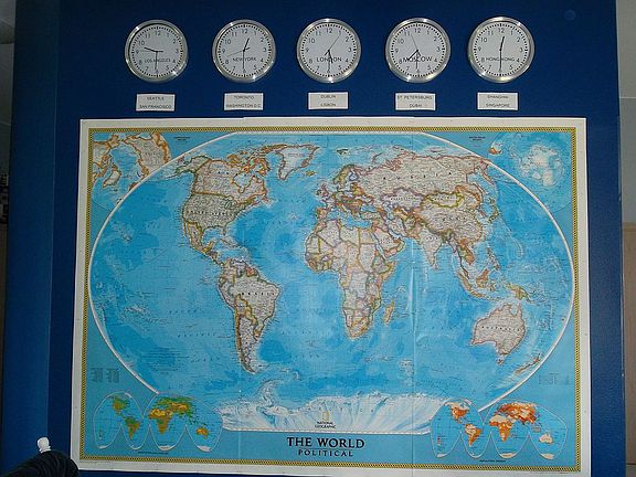 12' tall feature wall 