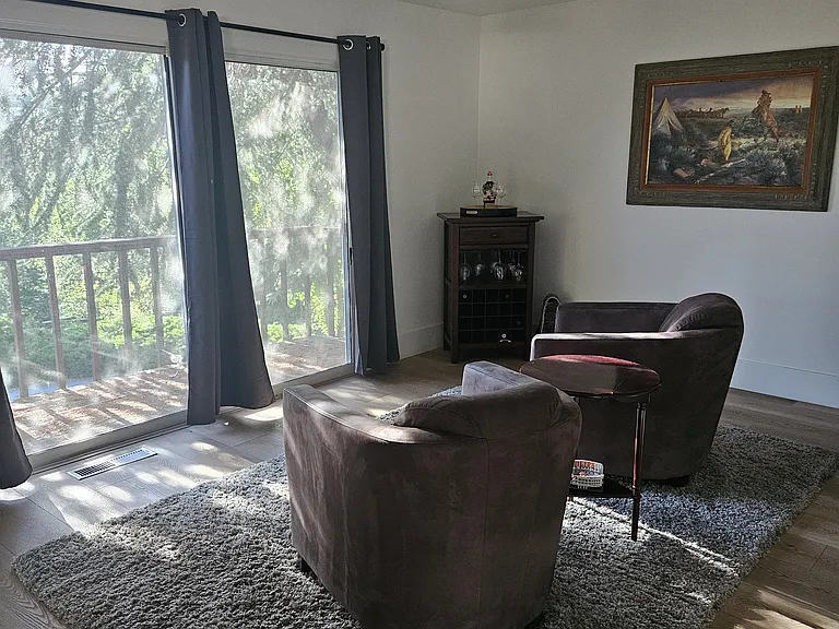 Room off kitchen w/balcony