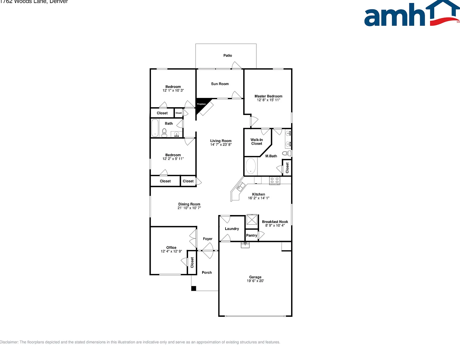 4 bed, 2.0 bath, 1903 sqft, $2,400 — Photo 2