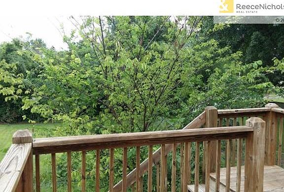 Trees allow for privacy on your deck.