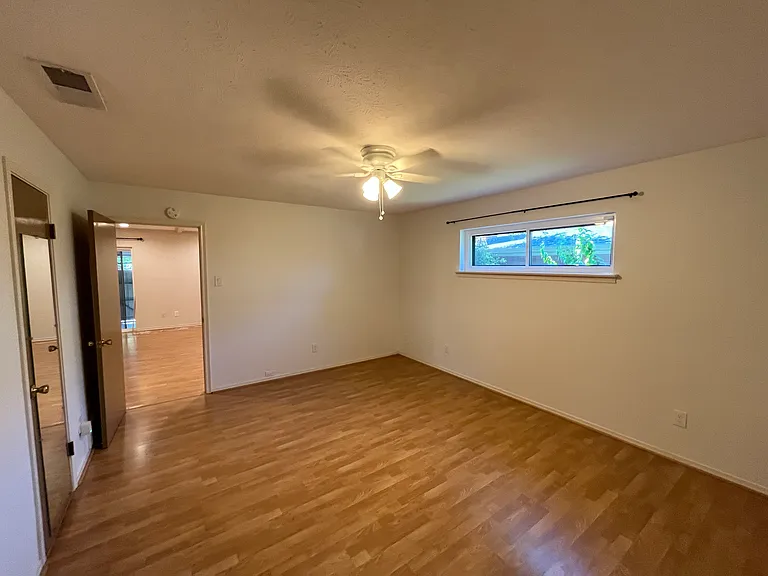 Second bedroom with walk-in closet