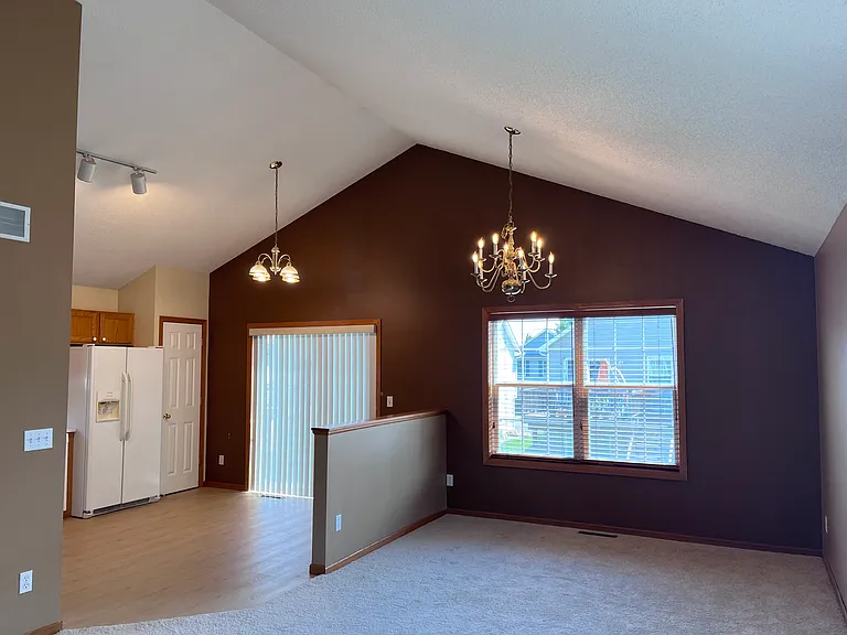 Kitchen and living room
