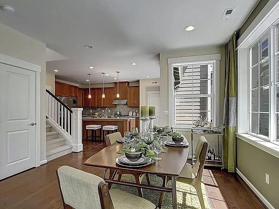 living room model home