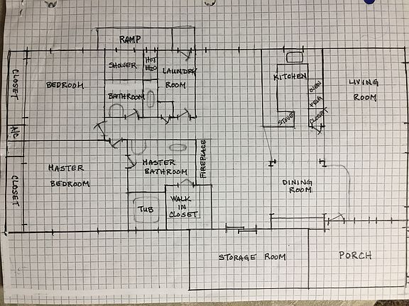 rough draft of layout.