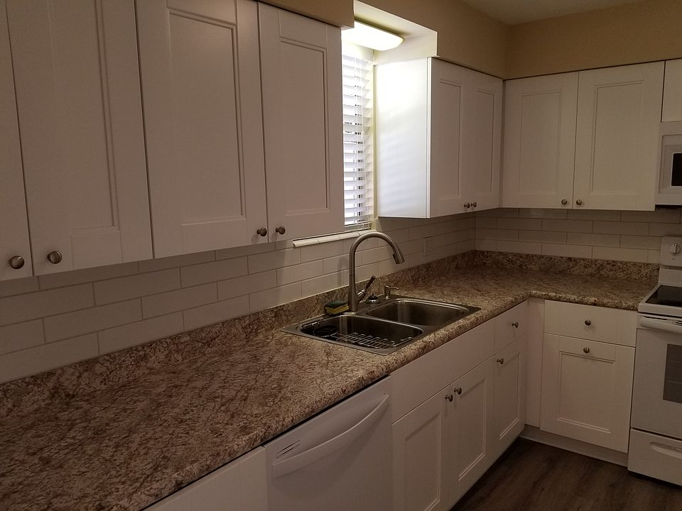 new appliances and cabinets
