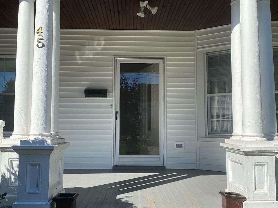 Front porch and door