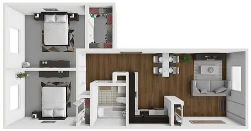 Floor plan 2X1