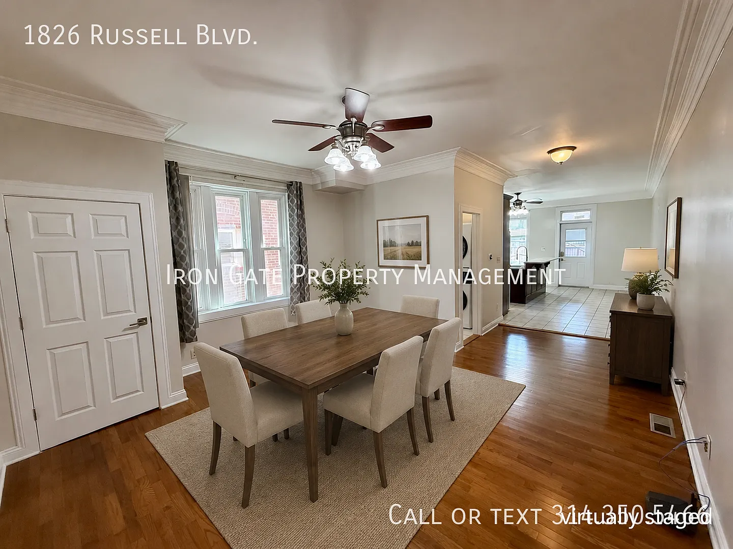 Stunning 3-Bed Townhome Near Soulard with Private Master Terrace & Wet Bar! — Photo 3