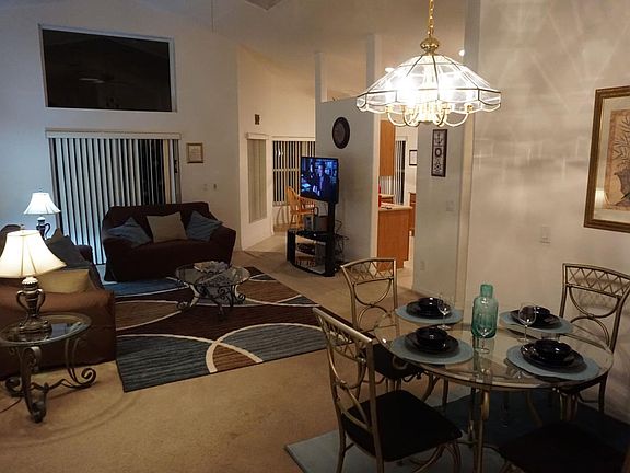 Dining room and living room