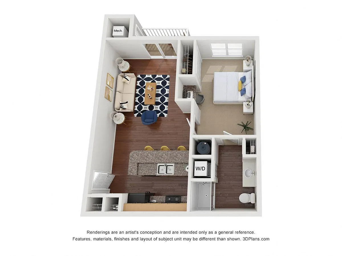 Floor plan The River