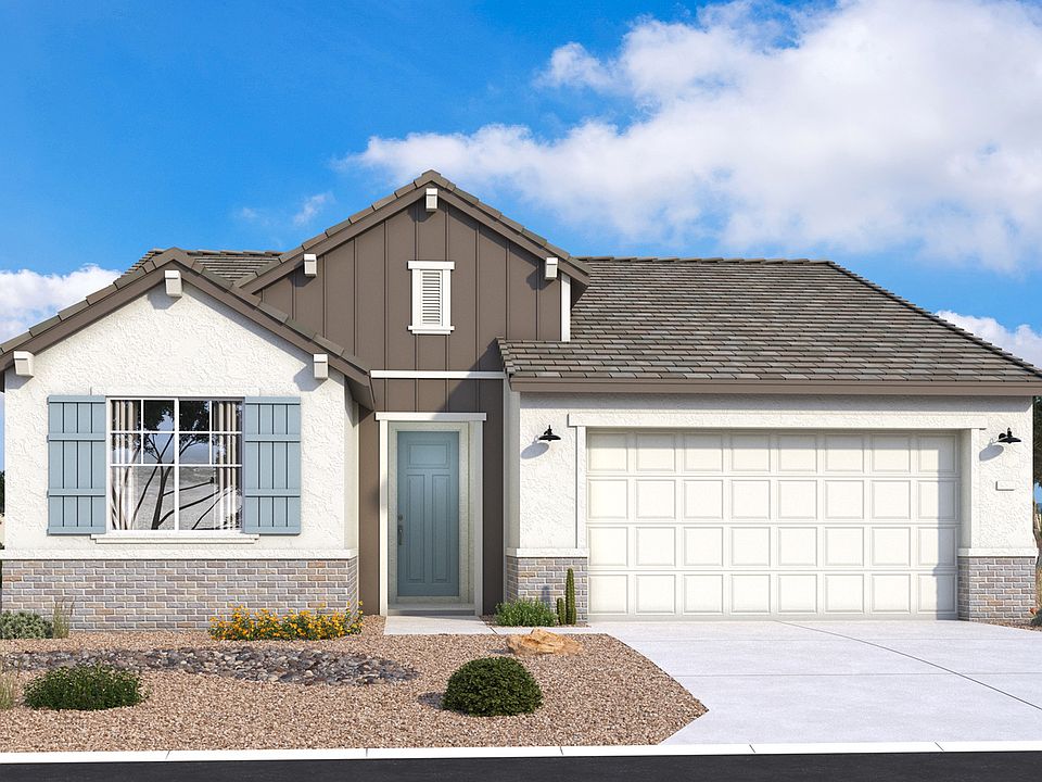 Farmhouse-style Bartlett exterior with a pitched roof, clean lines and classic architectural details