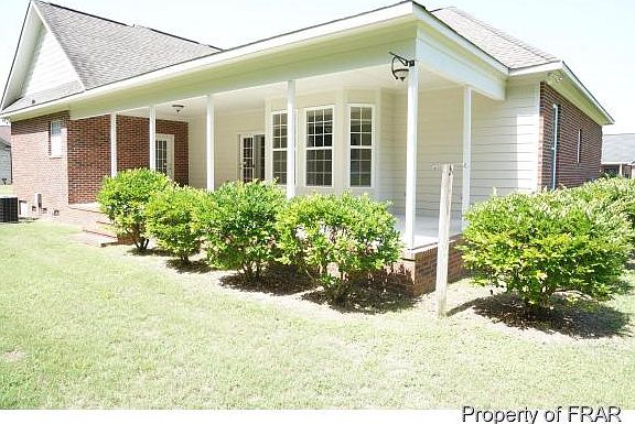 Large covered veranda