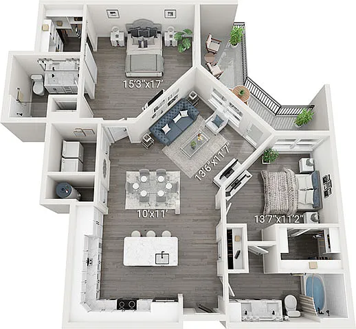 Floor plan Beacon