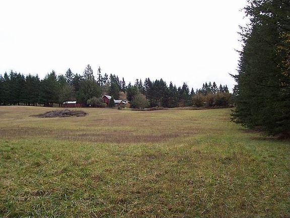 looking south at house