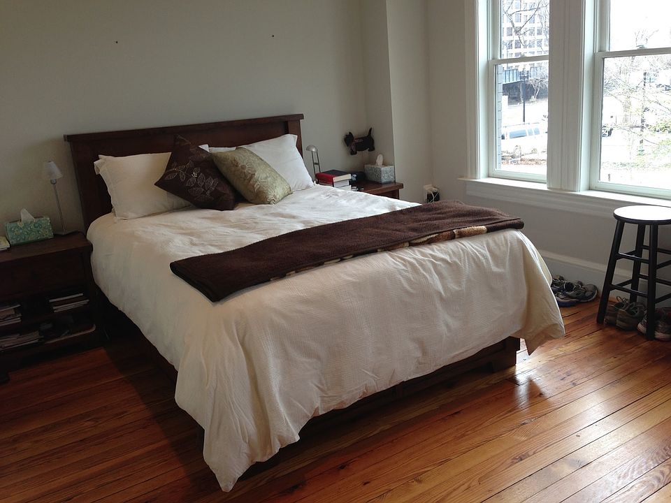 Master Bedroom with vaulted ceilings