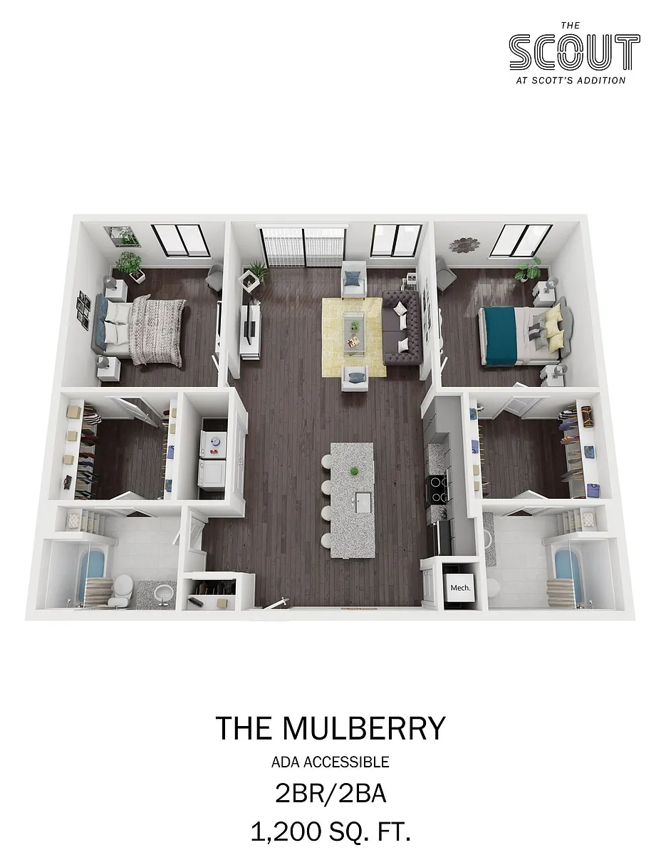 Floor plan The Mulberry