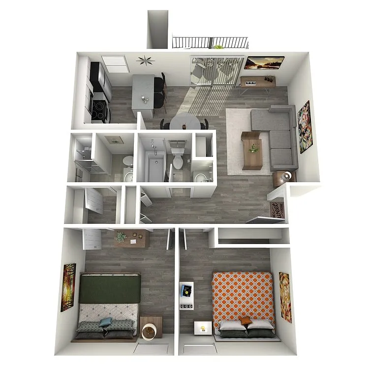 Floor plan B2 Classic