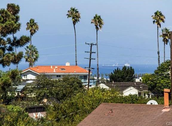 Ocean view from the upper tier of the backyard