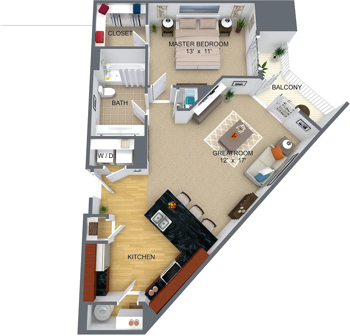 Floor plan Soho