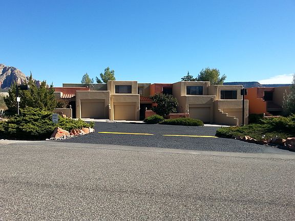 Street view, circular driveway off street
