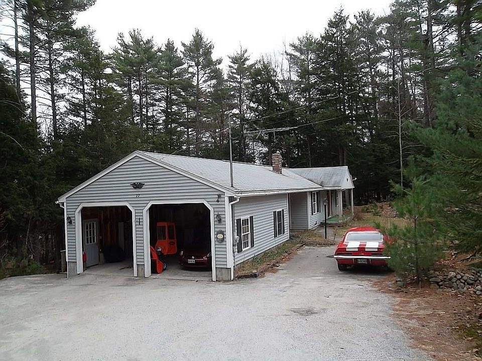 View of attached garage 