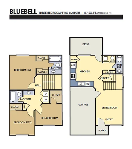 Floor plan Bluebell