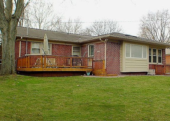 Back View of Home