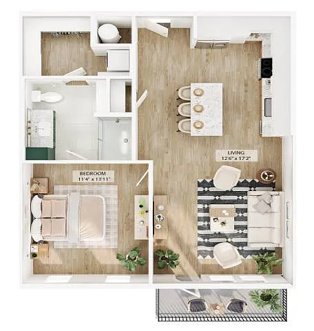 Floor plan A4