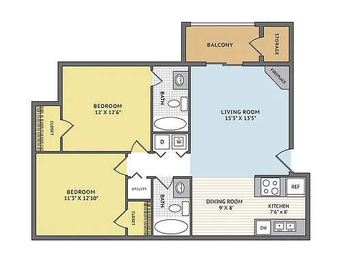 Floor plan Marshbrook