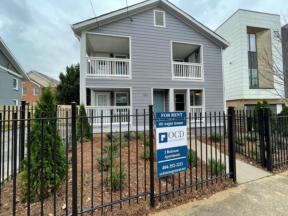 Street view of gated front yard.