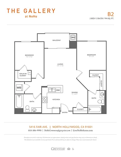Floor plan B2 - Sophisticated
