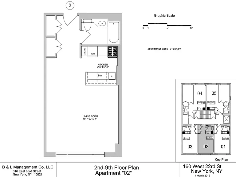 160 W 22nd St #502 — Photo 1