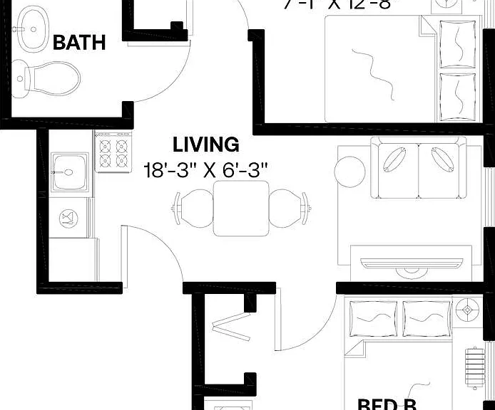 345 E 21st St #2B — Photo 15