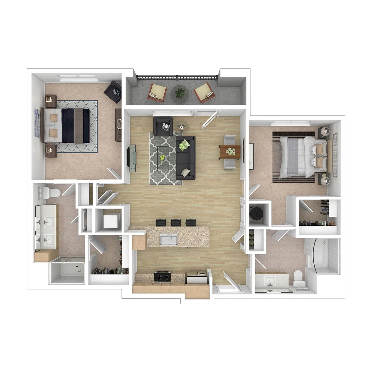 Floor plan B3