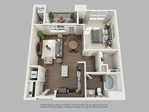Floor plan Top Hat A2